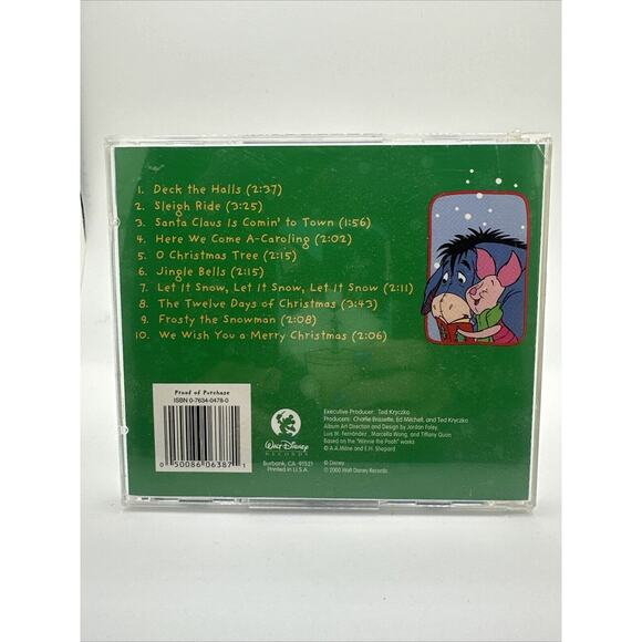 Pooh Christmas: Holiday Songs from Hundred Acre Woods by Disney CD - Picture 2 of 3